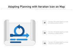 Adapting Planning With Iteration Icon On Map