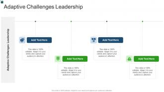 Adaptive Challenges Leadership In Powerpoint And Google Slides Cpb