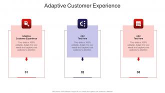 Adaptive Customer Experience In Powerpoint And Google Slides Cpb