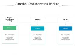 Adaptive documentation banking ppt powerpoint presentation professional slides cpb