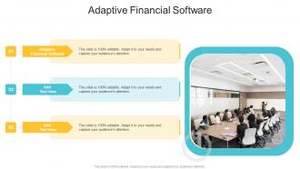 Adaptive Financial Software In Powerpoint And Google Slides Cpb