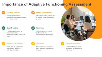 Adaptive Functioning Assessment Intellectual Disability PPT Summary ACP Unique Professional