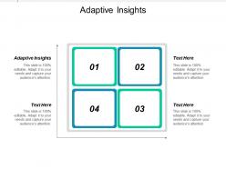 Adaptive insights ppt powerpoint presentation gallery summary cpb