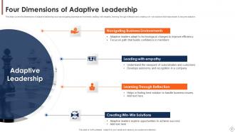 Adaptive Leadership Powerpoint Ppt Template Bundles