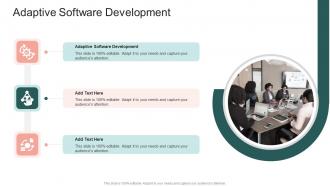 Adaptive Software Development In Powerpoint And Google Slides Cpb