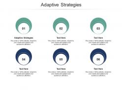 Adaptive strategies ppt powerpoint presentation ideas graphics download cpb