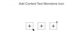 Add Content Text Monotone Icon In Powerpoint Pptx Png And Editable Eps Format