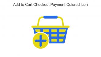 Add To Cart Checkout Payment Colored Icon In Powerpoint Pptx Png And Editable Eps Format