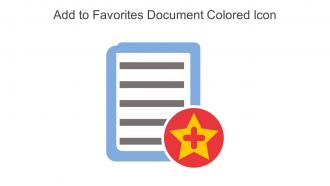 Add To Favorites Document Colored Icon In Powerpoint Pptx Png And Editable Eps Format