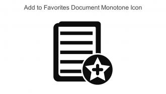 Add To Favorites Document Monotone Icon In Powerpoint Pptx Png And Editable Eps Format