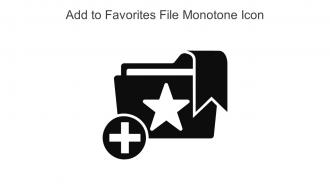 Add To Favorites File Monotone Icon In Powerpoint Pptx Png And Editable Eps Format