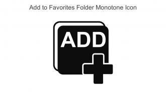 Add To Favorites Folder Monotone Icon In Powerpoint Pptx Png And Editable Eps Format