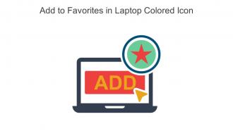 Add To Favorites In Laptop Colored Icon In Powerpoint Pptx Png And Editable Eps Format