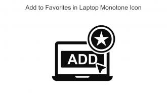Add To Favorites In Laptop Monotone Icon In Powerpoint Pptx Png And Editable Eps Format