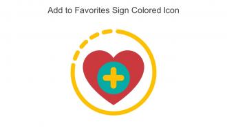 Add To Favorites Sign Colored Icon In Powerpoint Pptx Png And Editable Eps Format