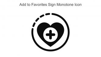 Add To Favorites Sign Monotone Icon In Powerpoint Pptx Png And Editable Eps Format