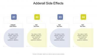 Adderall Side Effects In Powerpoint And Google Slides Cpb