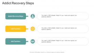 Addict Recovery Steps In Powerpoint And Google Slides Cpb