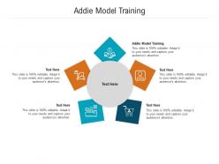 Addie model training ppt powerpoint presentation ideas example topics cpb