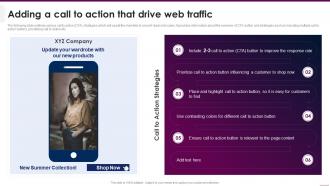 Adding A Call To Action That Drive Web Traffic Implementing Video Marketing Strategies