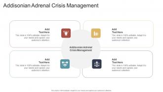 Addisonian Adrenal Crisis Management In Powerpoint And Google Slides Cpb
