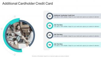 Additional Cardholder Credit Card In Powerpoint And Google Slides Cpb