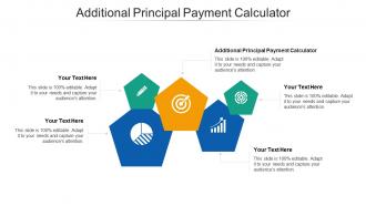 Additional principal payment calculator ppt powerpoint presentation styles graphics download cpb