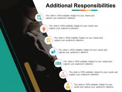 Additional responsibilities people ppt powerpoint presentation diagram images