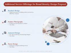 Additional Service Offerings For Brand Identity Design Proposal Ppt Powerpoint Outfit