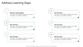 Address Learning Gaps In Powerpoint And Google Slides Cpb