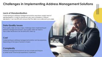 Address Management Issues powerpoint presentation and google slides ICP Analytical Captivating