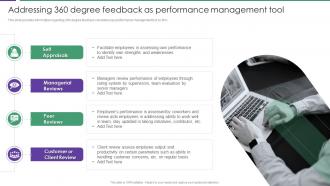 Addressing 360 Degree Feedback As Performance Assessment Of Staff Productivity Across Workplace