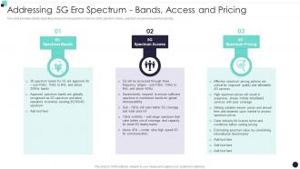 Addressing 5G Era Spectrum Bands Access And Pricing Building 5G Wireless Mobile Network