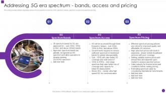 Addressing 5g Era Spectrum Bands Access And Pricing Developing 5g Transformative Technology
