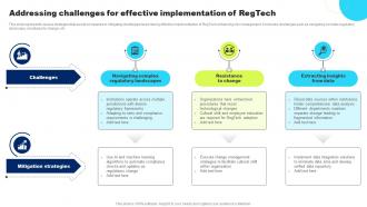 Addressing Challenges For Effective Implementation Of Regtech