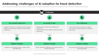 Addressing Challenges Of Ai Adoption For Fraud Detection