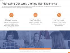 Addressing concerns limiting user experience entertainment electronics investor
