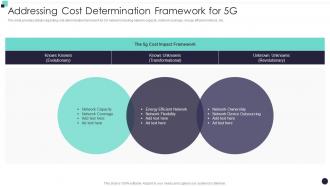 Addressing Cost Determination Framework For 5G Building 5G Wireless Mobile Network
