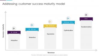 Addressing Customer Success Maturity Model Guide To Customer Success