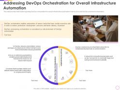 Addressing devops orchestration for overall infrastructure automation infrastructure as code