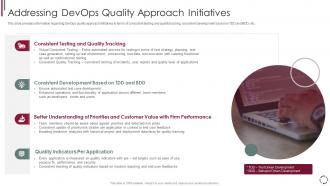 Addressing devops quality approach devops model redefining quality assurance role it