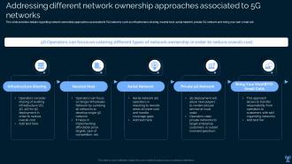 Addressing Different Network Ownership Approaches Associated To 5g Networks Leading And Preparing