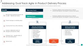 Addressing Dual Track Agile Product Delivery Process Determine Initial Successful Software