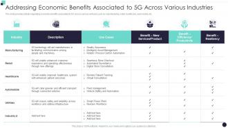 Addressing Economic Benefits Building 5G Wireless Mobile Network