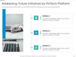 Addressing Future Initiatives By Fintech Platform Fintech Startup Investor Funding Elevator Ppt Elements