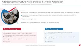Addressing Infrastructure Provisioning For It Systems Automation CIOs Strategies To Boost IT