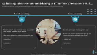 Addressing Infrastructure Provisioning Systems Automation Cios Initiative To Attain Cost Leadership Analytical Ideas