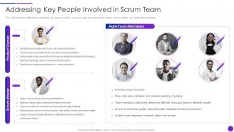 Addressing Key People Involved In Scrum Lean Agile Project Management Playbook