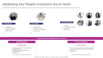 Addressing Key People Involved In Scrum Team Adapting ITIL Release For Agile And DevOps IT
