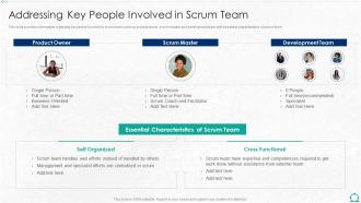 Addressing Key People Involved In Scrum Team Integration Of Itil With Agile Service Management It